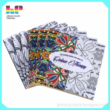 Softcover perforation perfecting binding coloring book printing